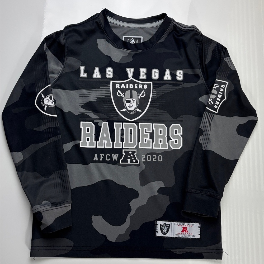 Las Vegas Raiders Camouflage Long Sleeve Shirt